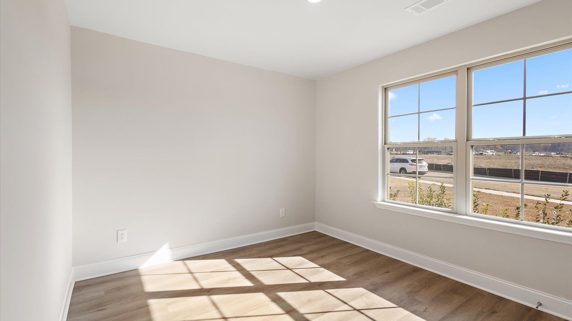 flex space with large windows