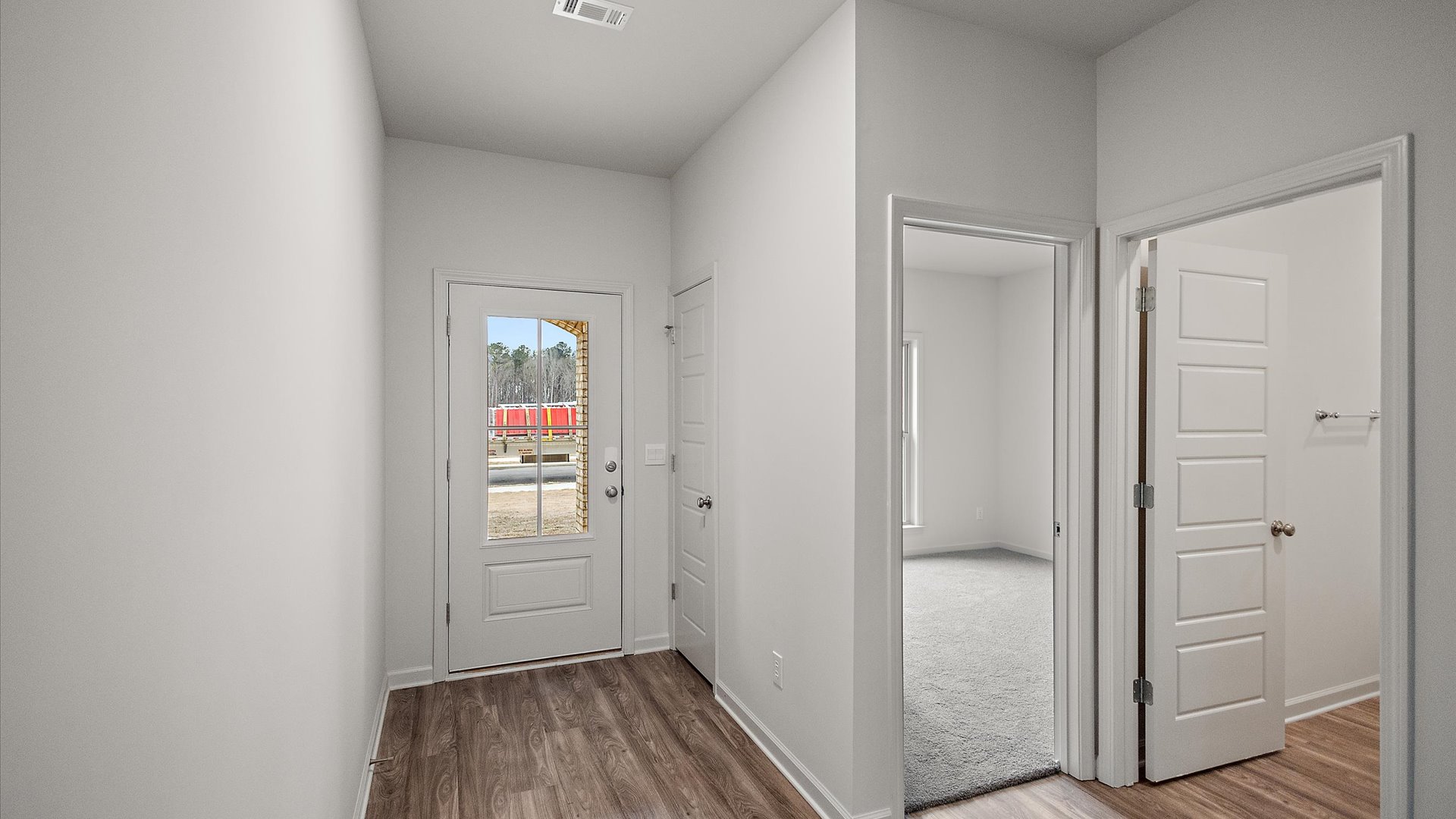 Entryway inside the home.