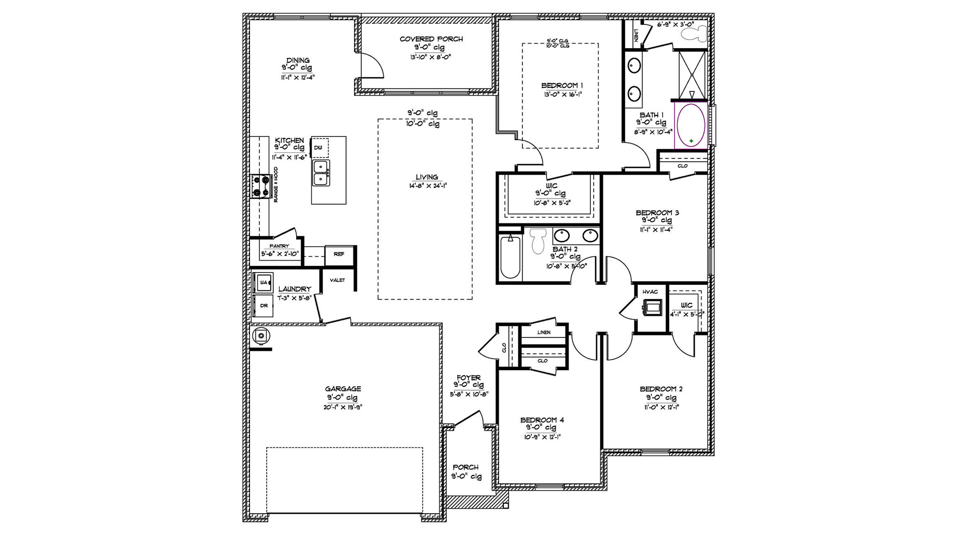 Holly Floorplan New Home C