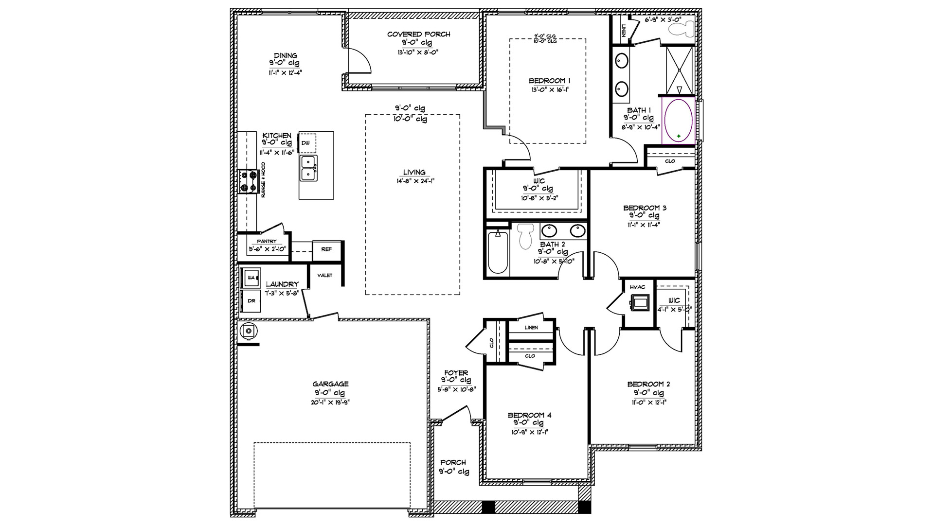 Holly Floorplan New Home D