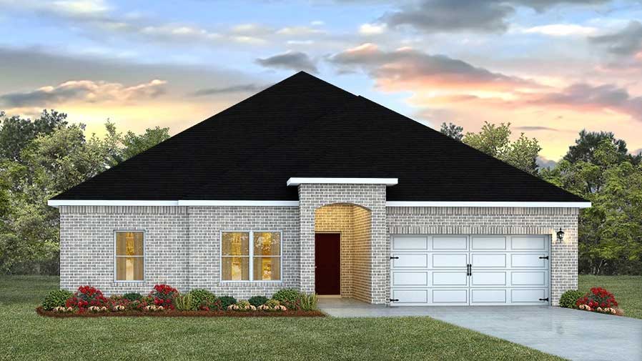 Jasmine single-story floor plan in Serenity Lake