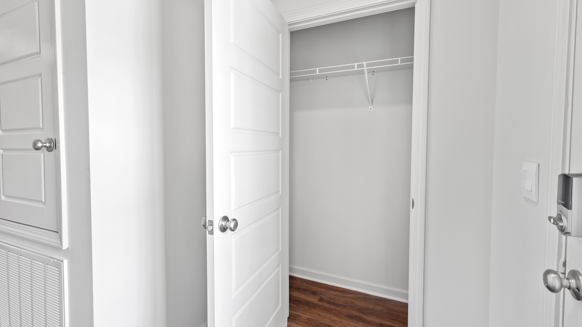 entry hallway coat closet