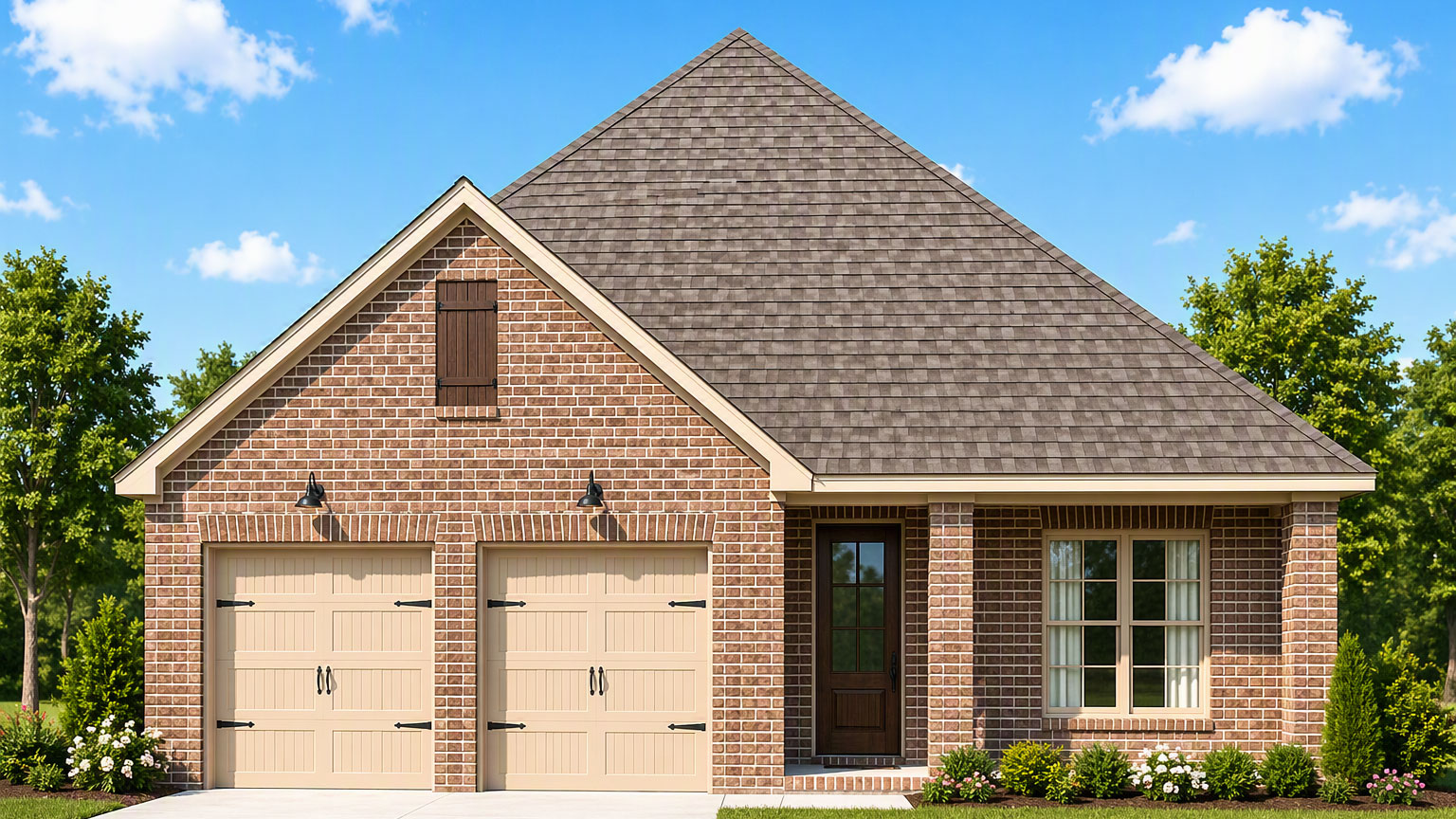 Isabella single story home rendering
