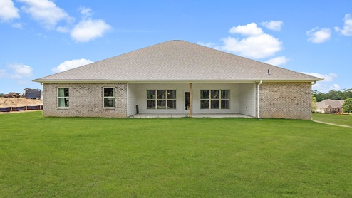 Exterior back yard
