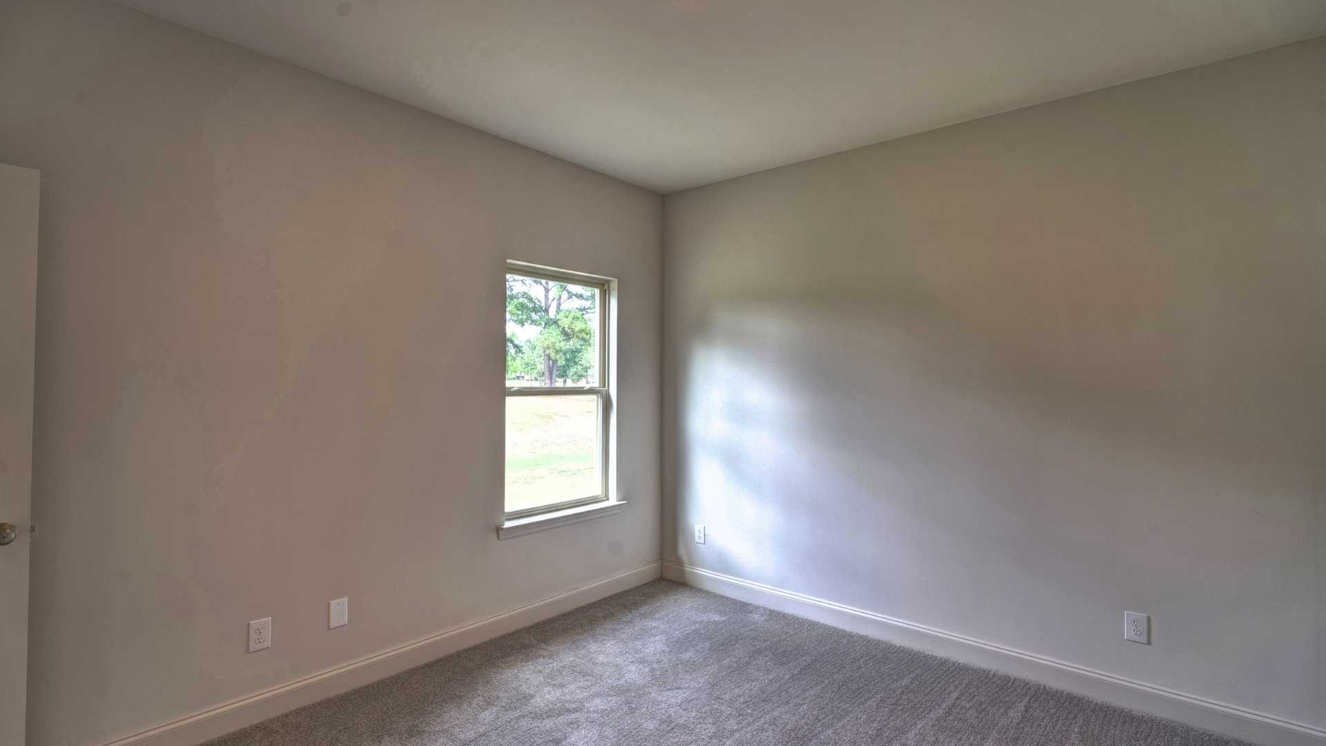interior bedroom with window