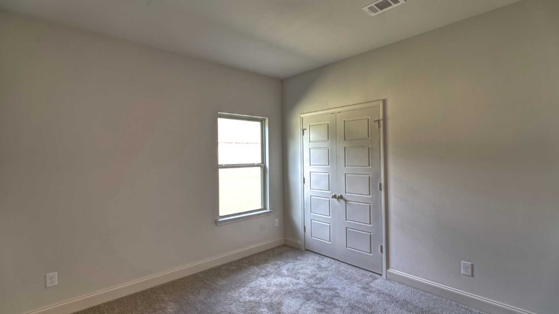 interior bedroom with window