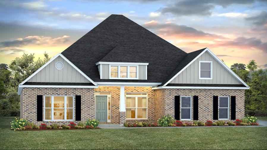 The Brianne single story home in Cornerstone.