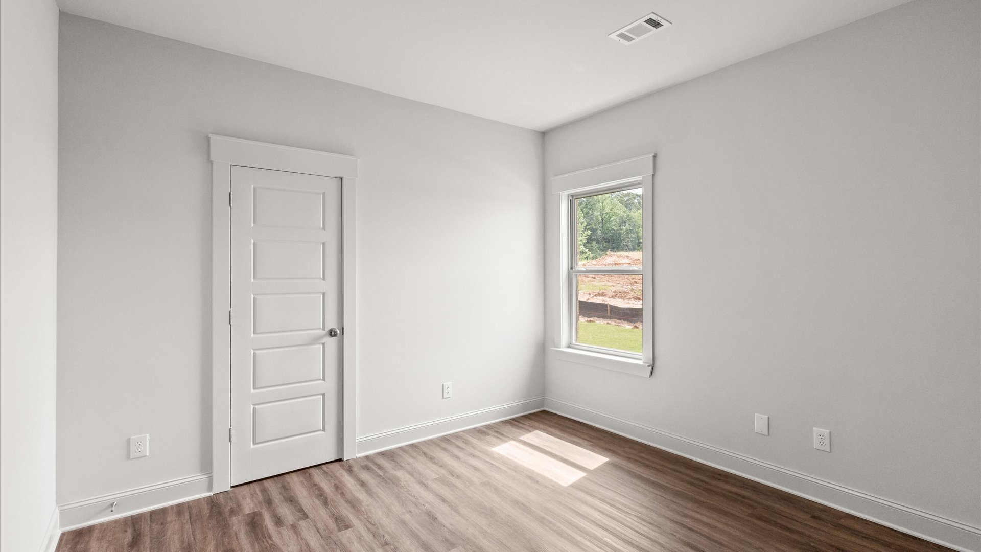 interior bedroom with window
