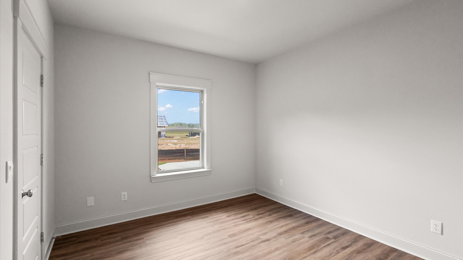 interior bedroom with window