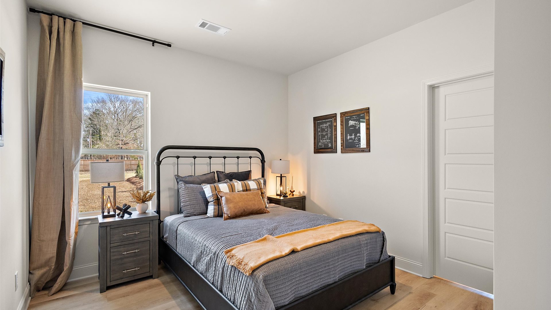 Bedroom 4, designed multi-use bedroom, study, flex-office, craft, entertainment, game room in our D.R. Horton's new home