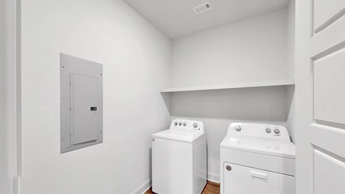 Horseshoe Bend model home interior.
