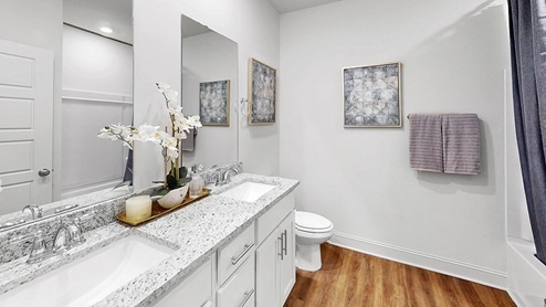 Horseshoe Bend model home interior.