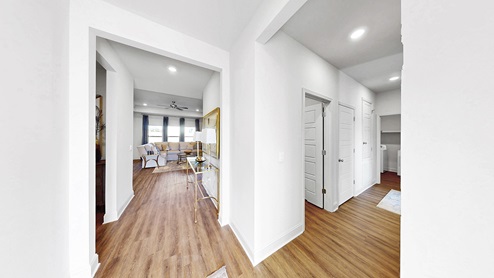 Horseshoe Bend model home interior.