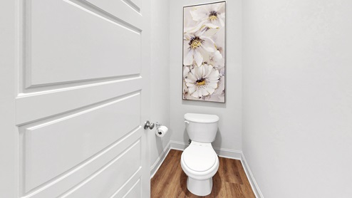 Horseshoe Bend model home interior.