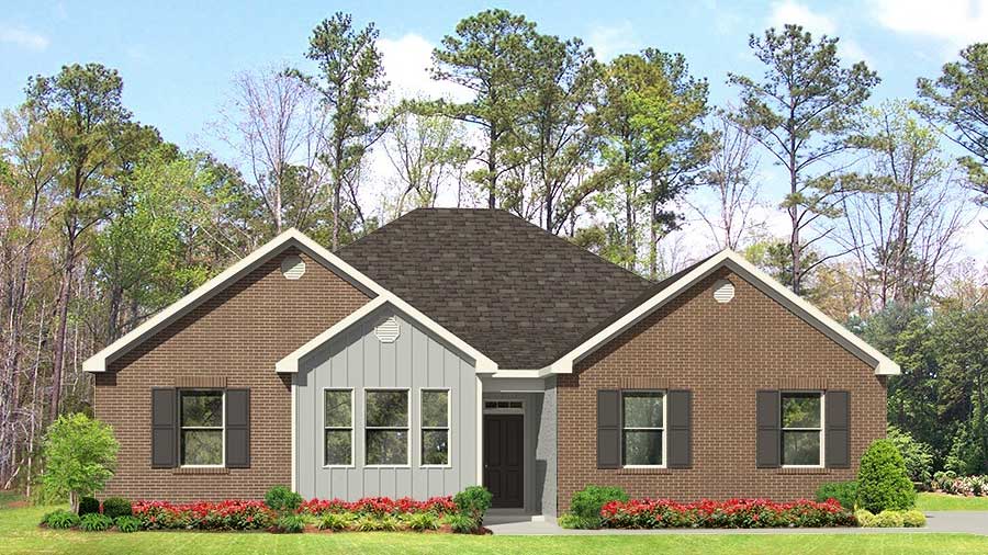 the Jasmine floorplan in Horseshoe Bend