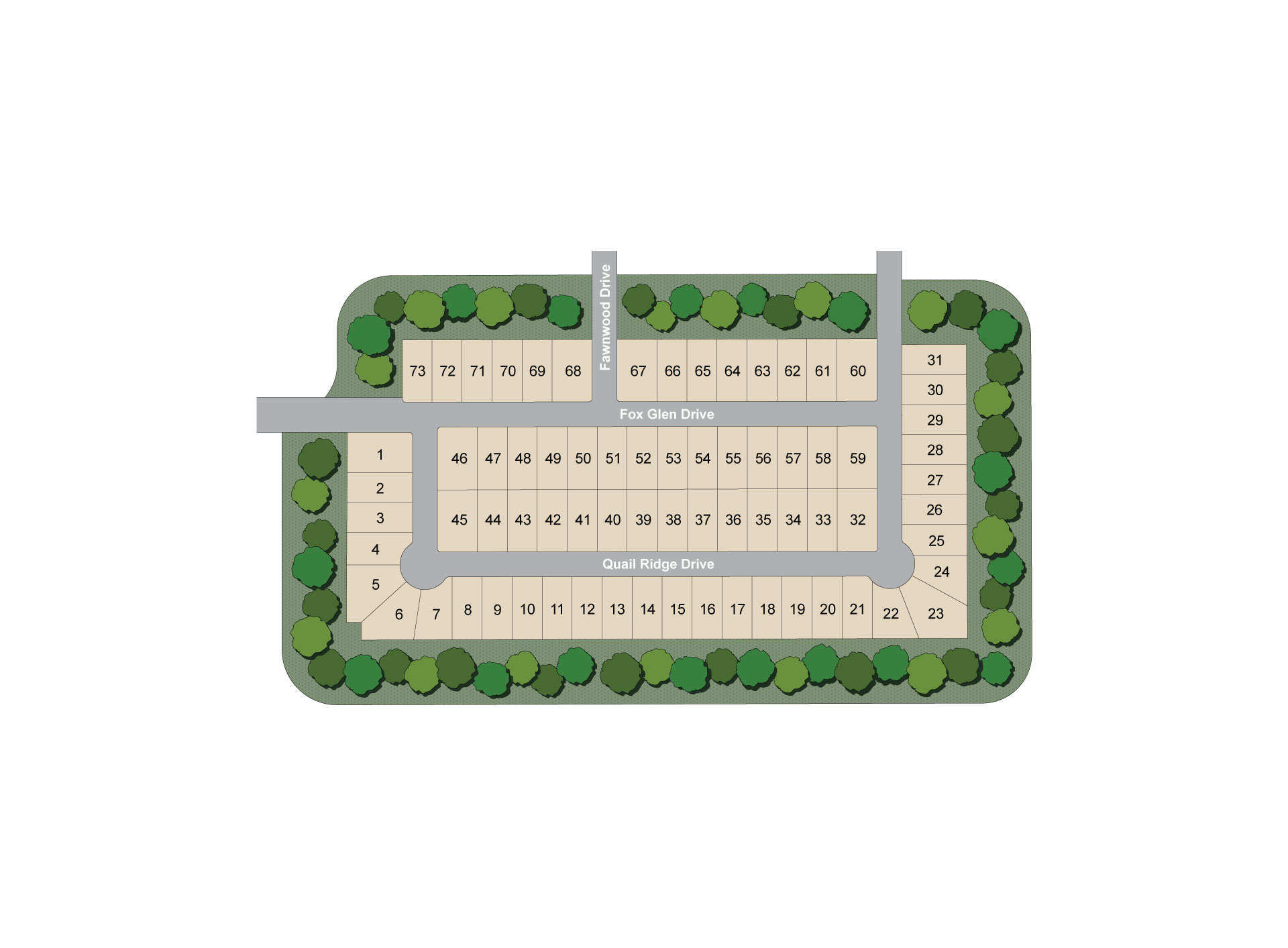 Static Lot Map