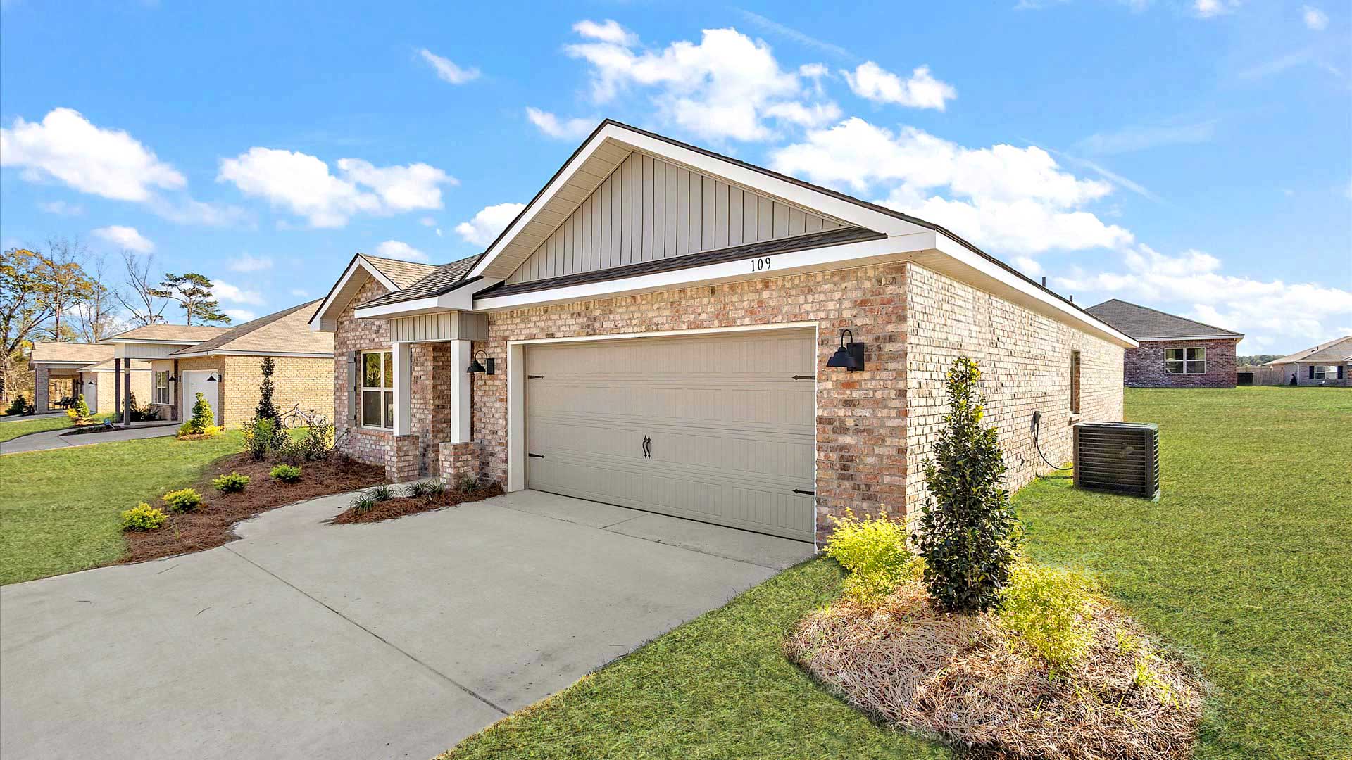 The Aria single-story floor plan in Cedars of Byram
