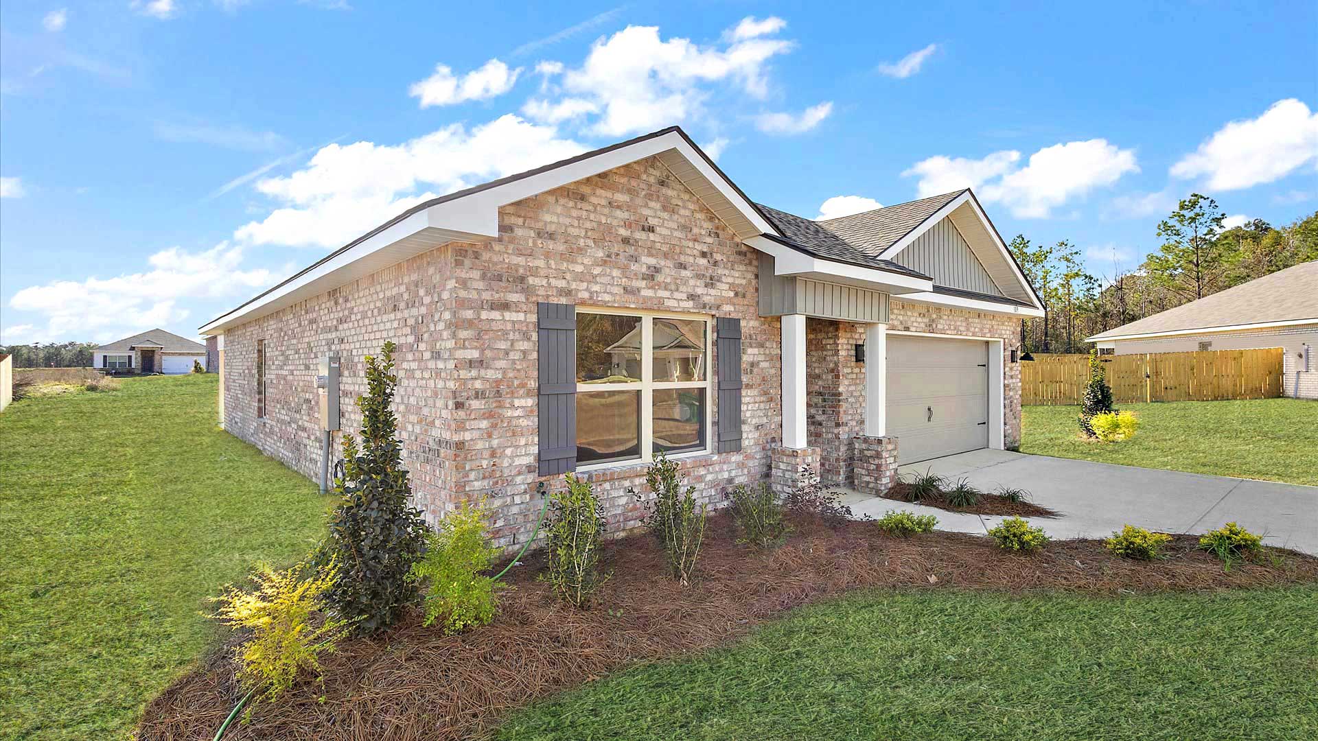 The Aria single-story floor plan in Cedars of Byram