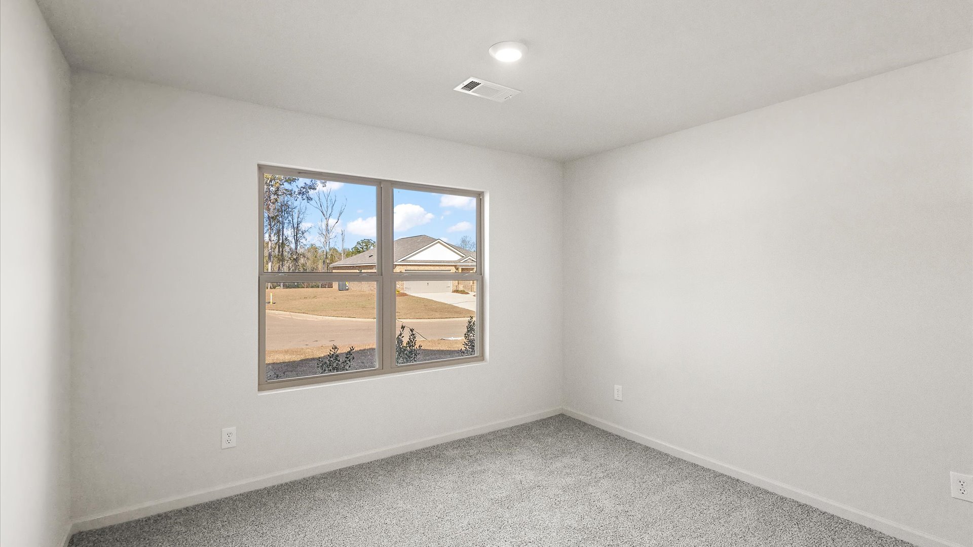 additional bedroom with carpeted floors and window for natural light