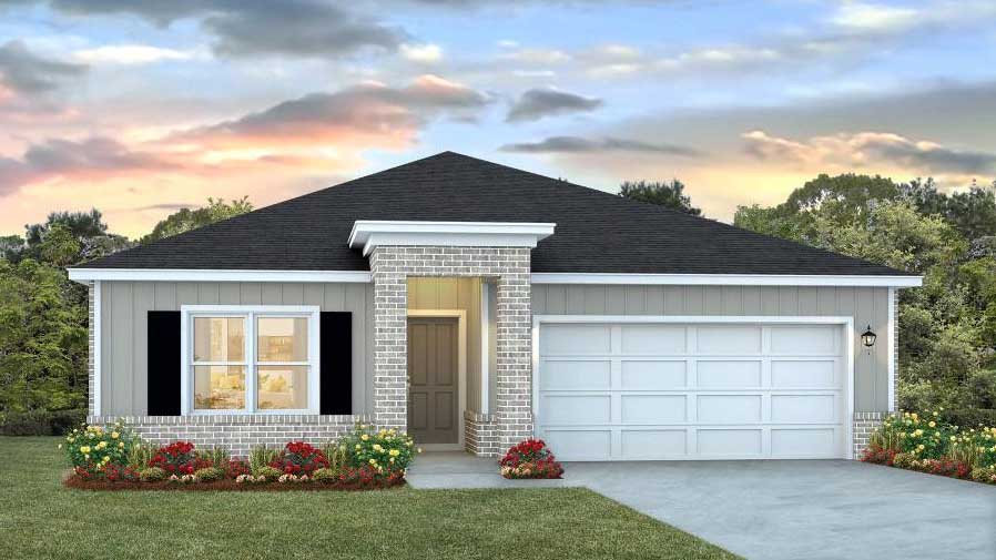 Cali single story floorplan in Cedars of Byram