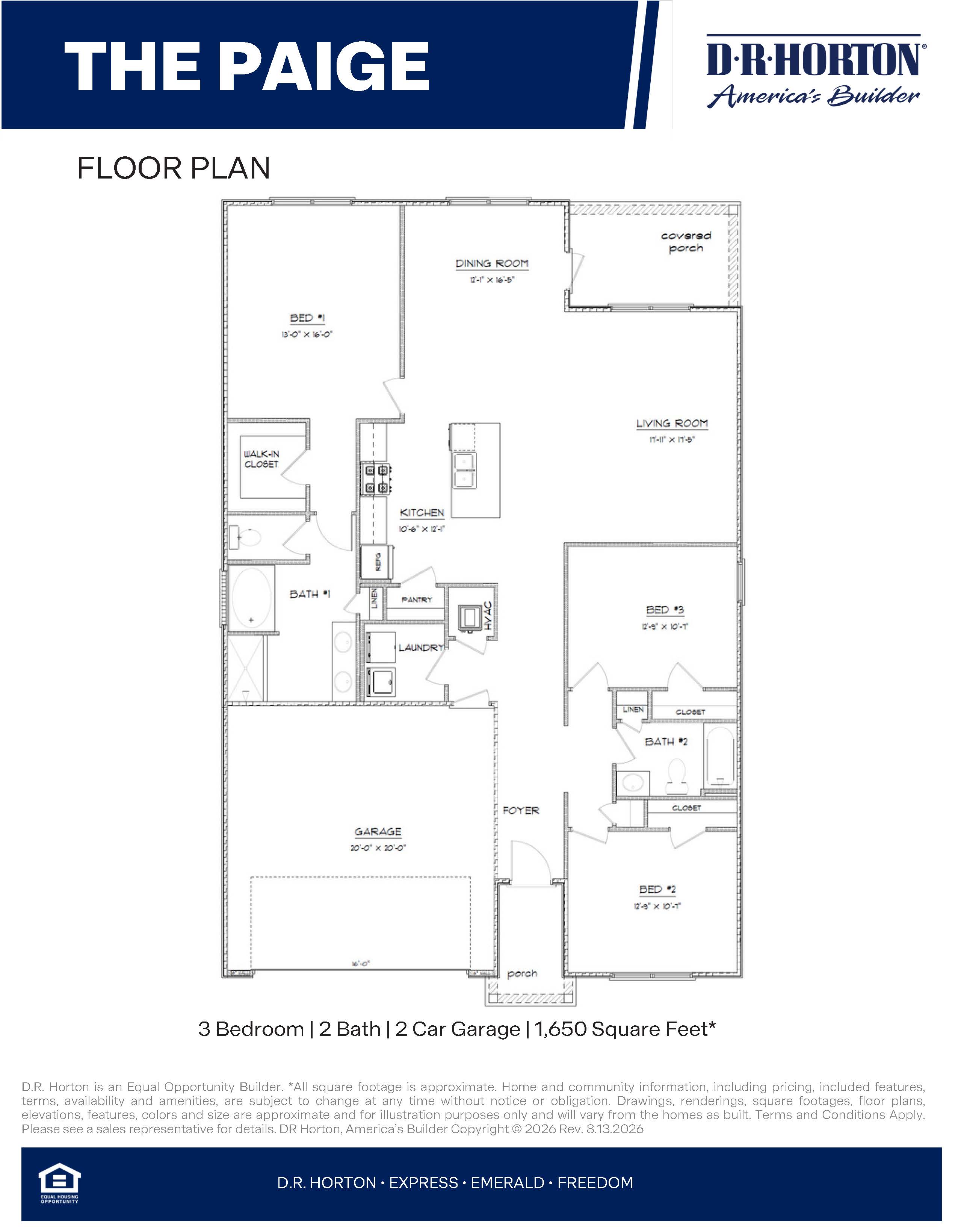 Paige Floorplan