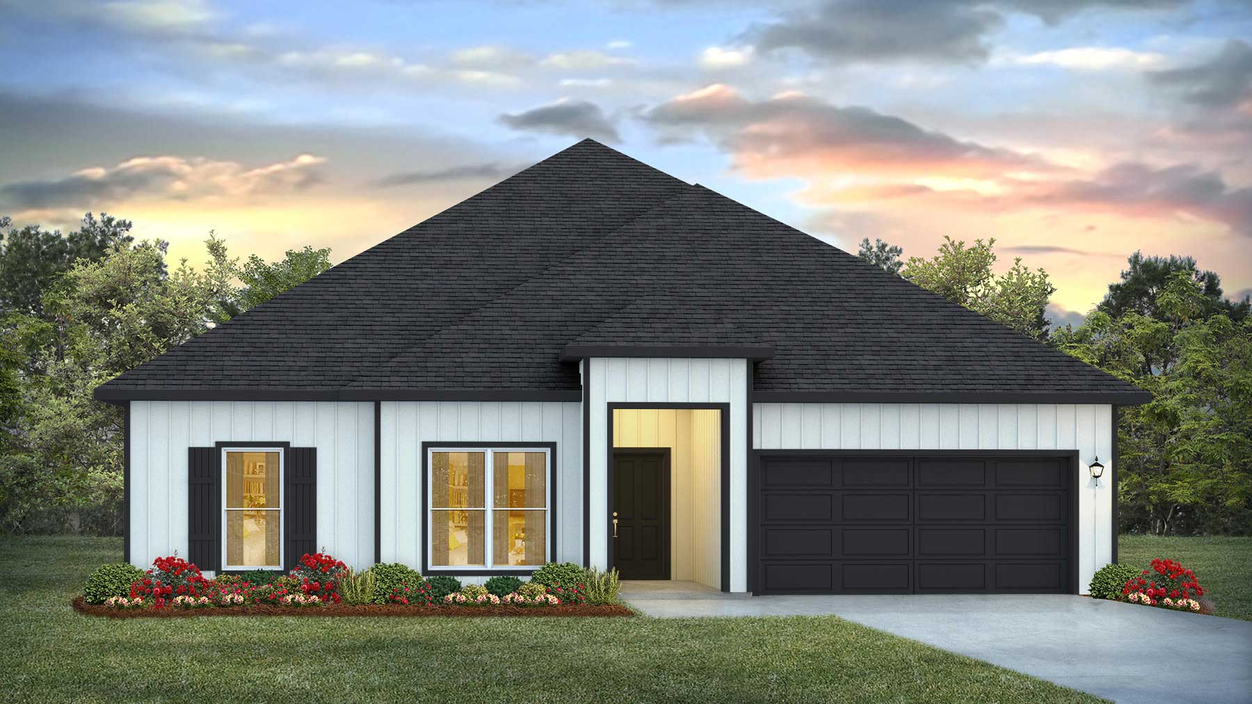 3-4BR/2.0BA | 1393-2091 sqft | Brandon, Mississippi - Build to Rent Property in Brandon, Mississippi