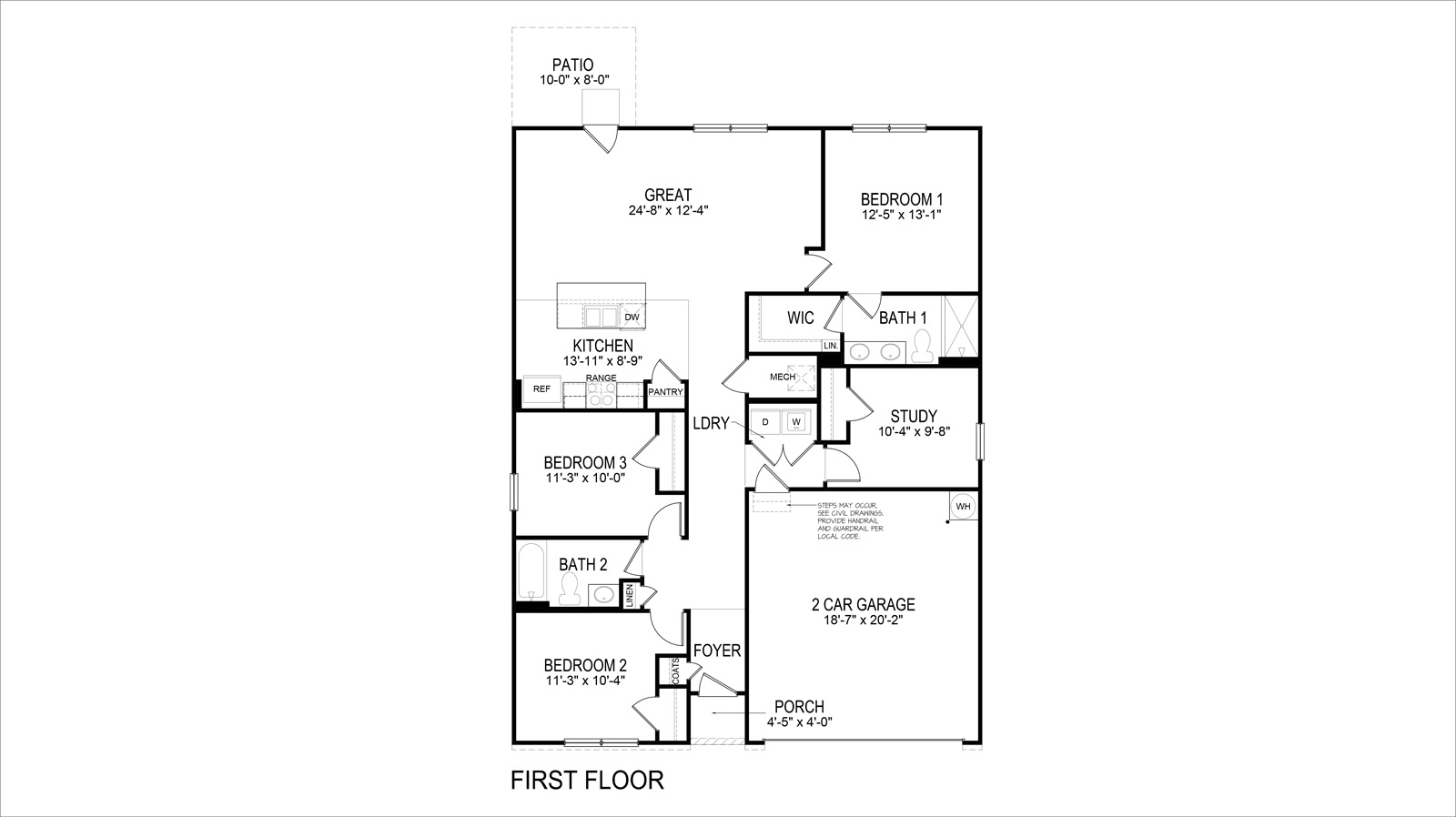 The Freeport floor plan in Park View.