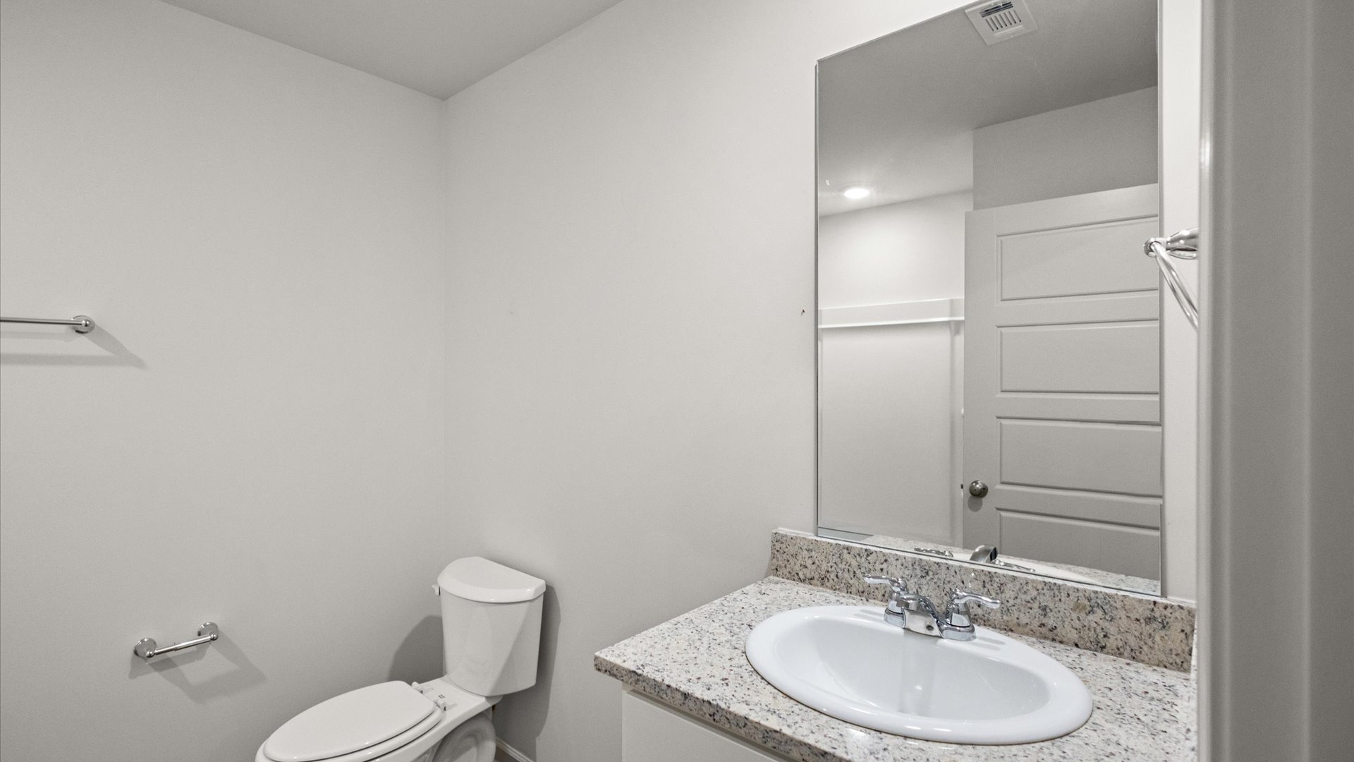 additional bathroom with single vanity