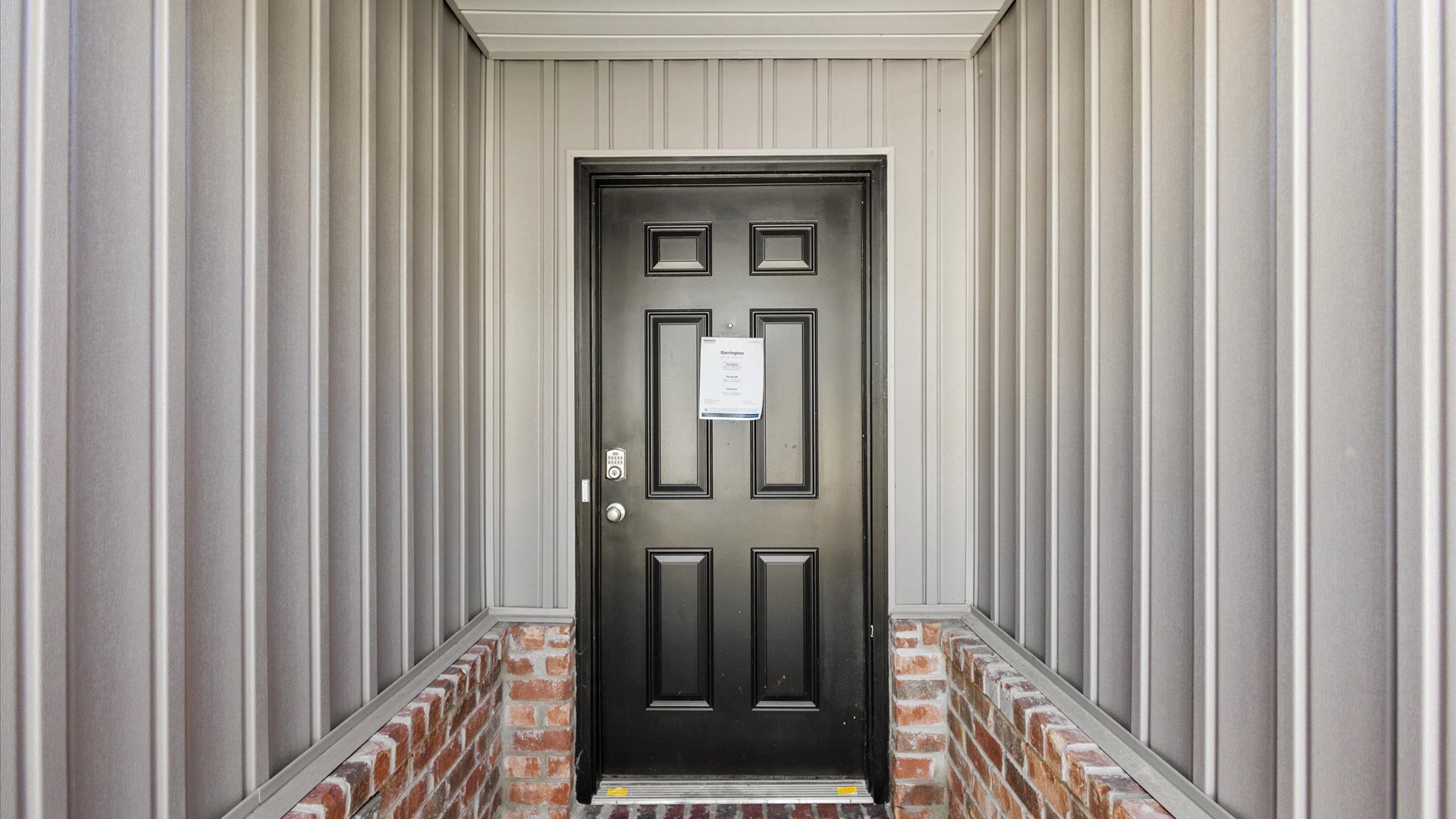 front entry to the home