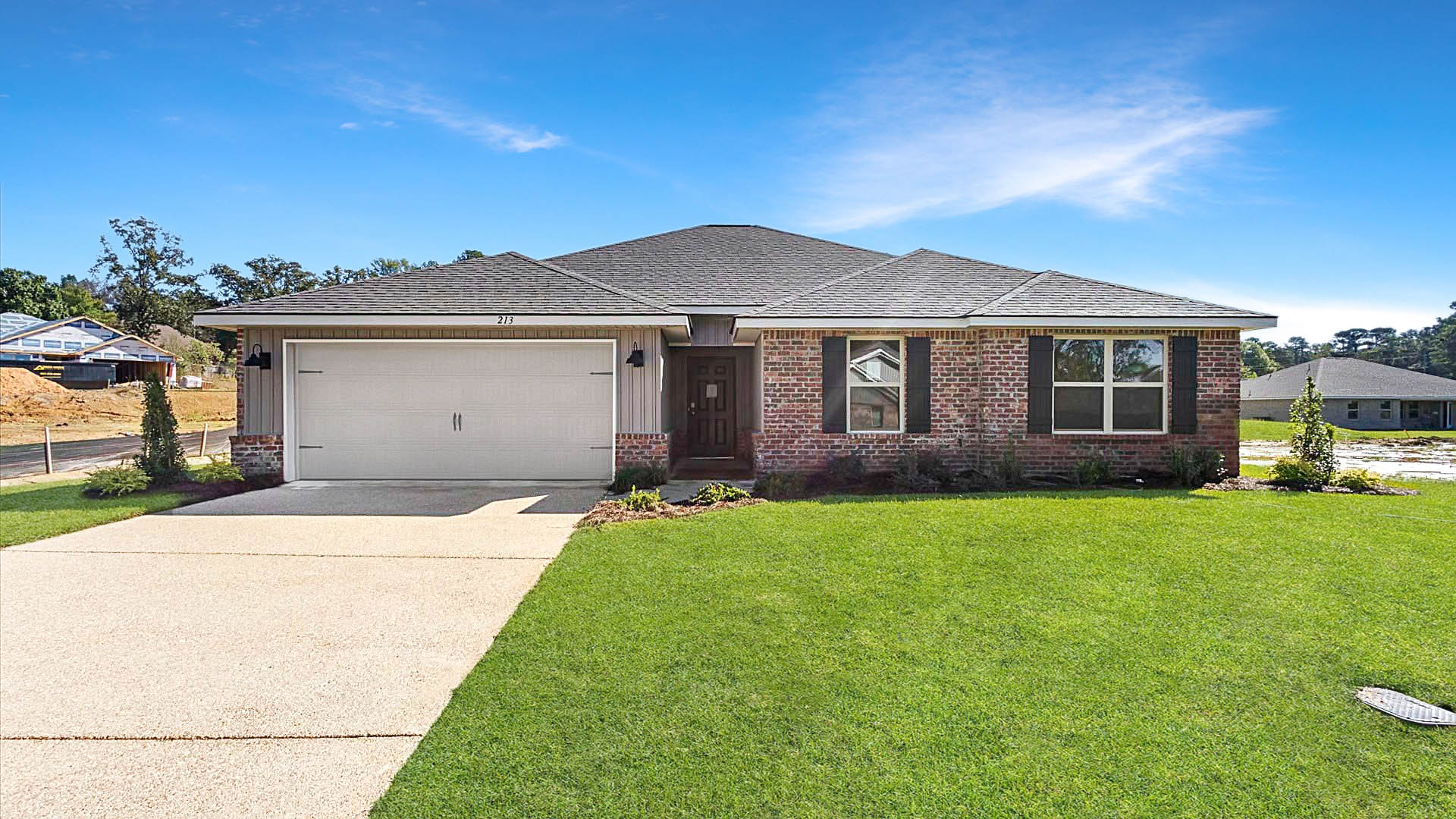 Alston single story floor plan in the Barrington community.