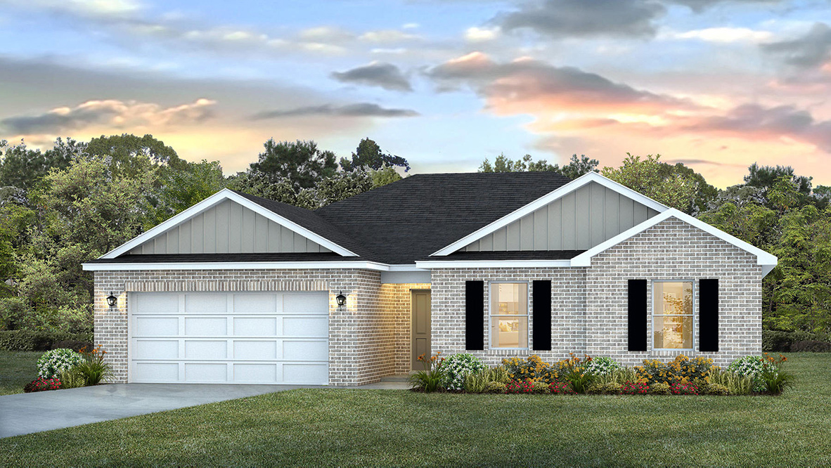 Floor Plan in Barrington Byram, MS D.R. Horton