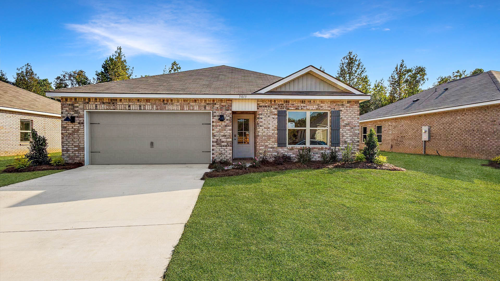 The Aldridge single-story floor plan in Cedar Lane