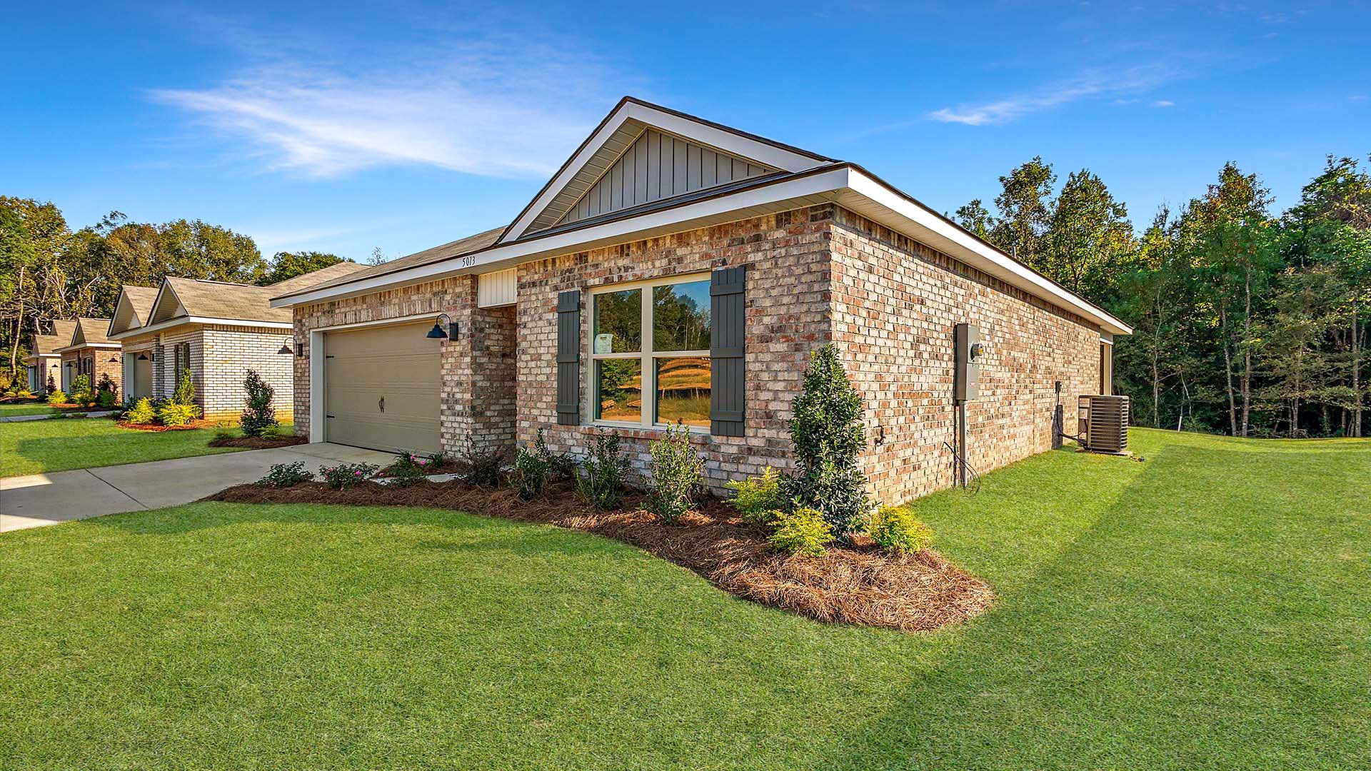 The Aldridge single-story floor plan in Cedar Lane