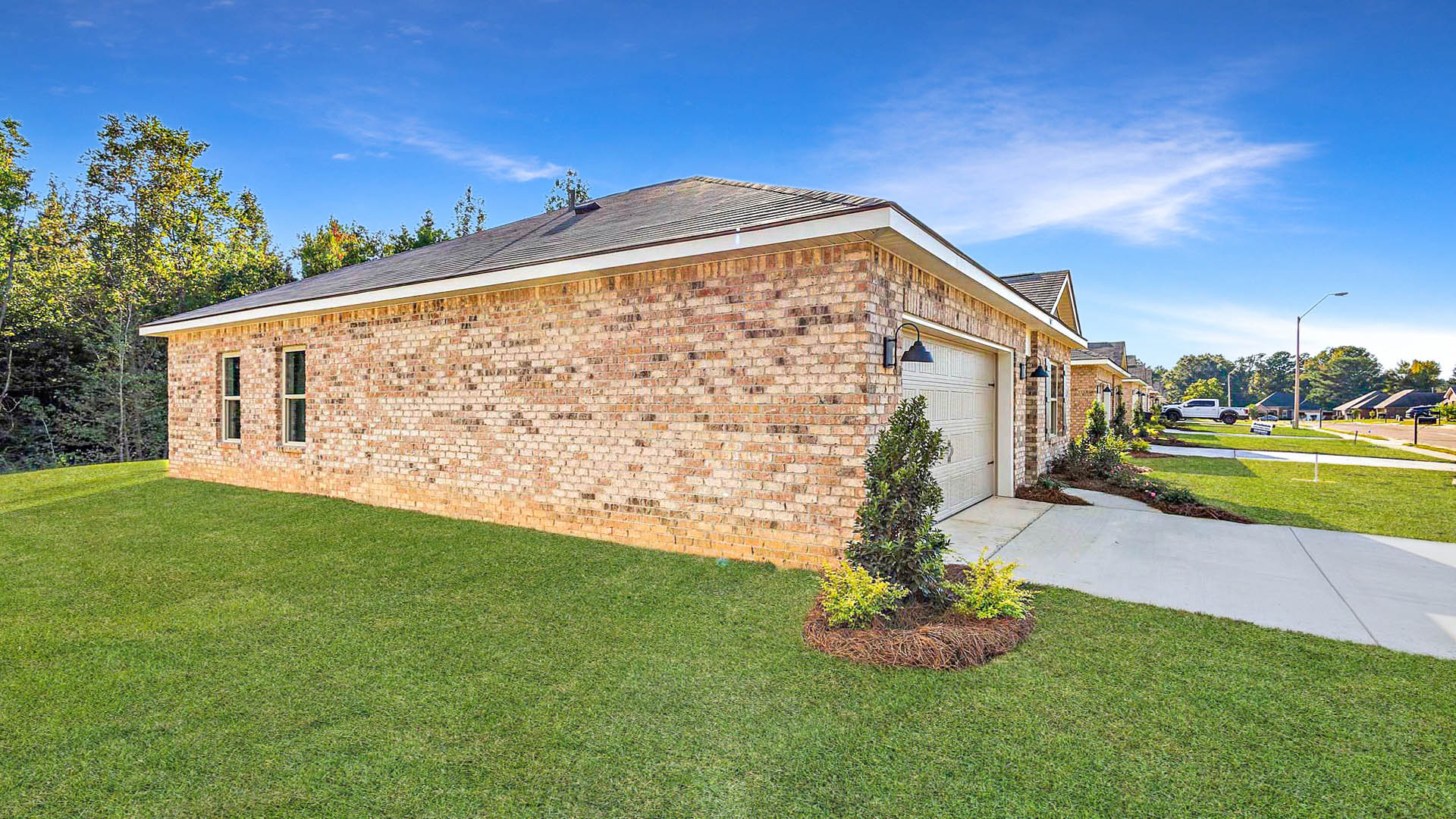 The Aldridge single-story floor plan in Cedar Lane