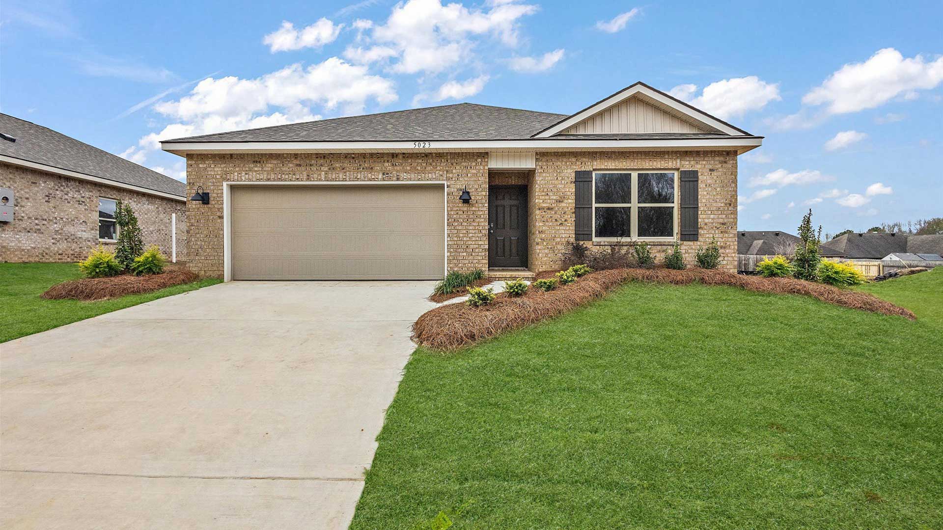 The Aldridge single-story floor plan in Cedar Lane
