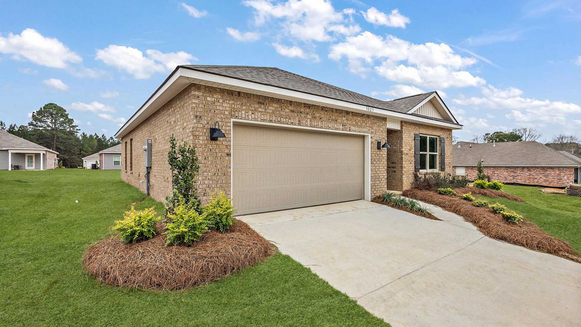 The Aldridge single-story floor plan in Cedar Lane