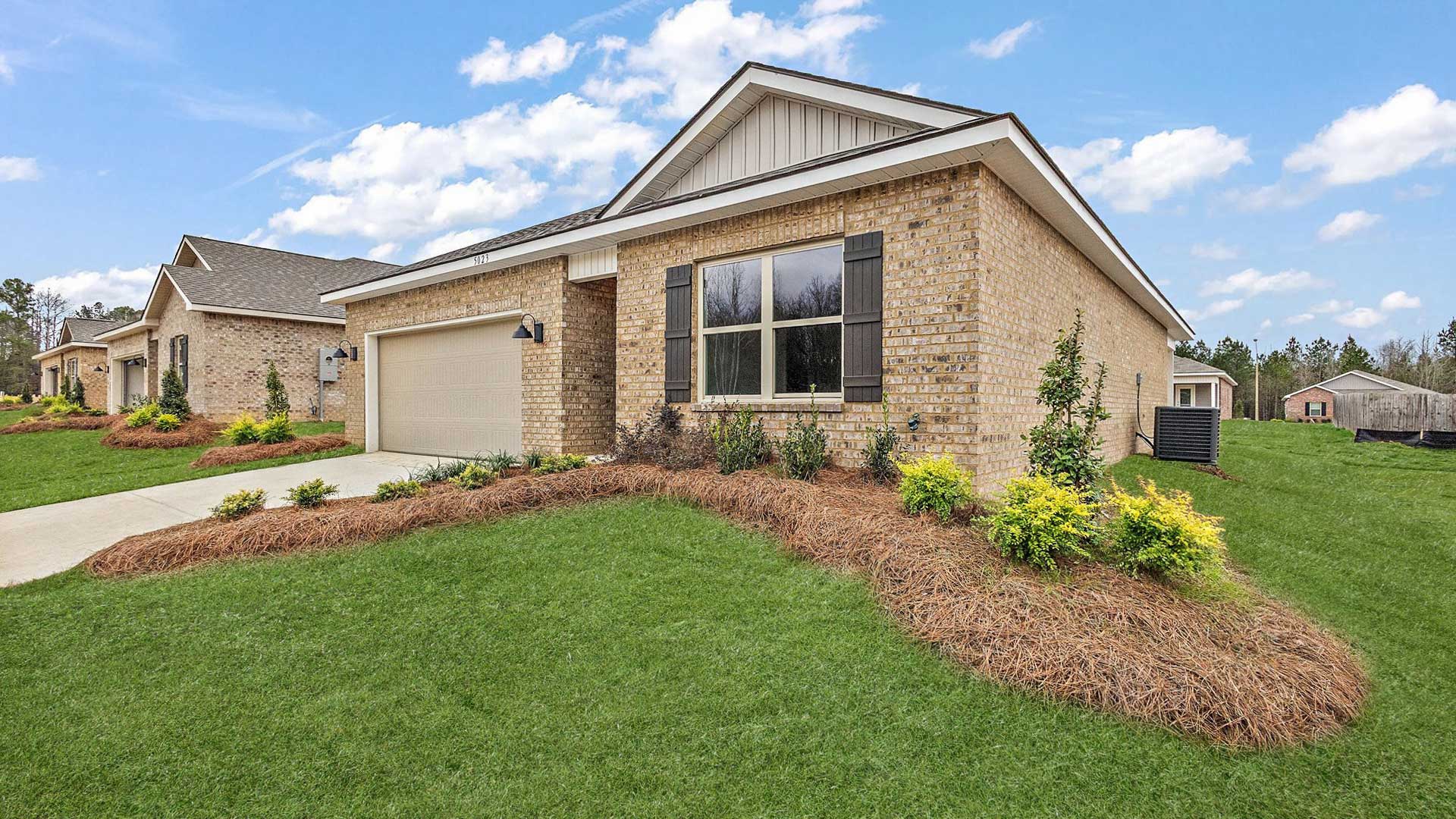The Aldridge single-story floor plan in Cedar Lane