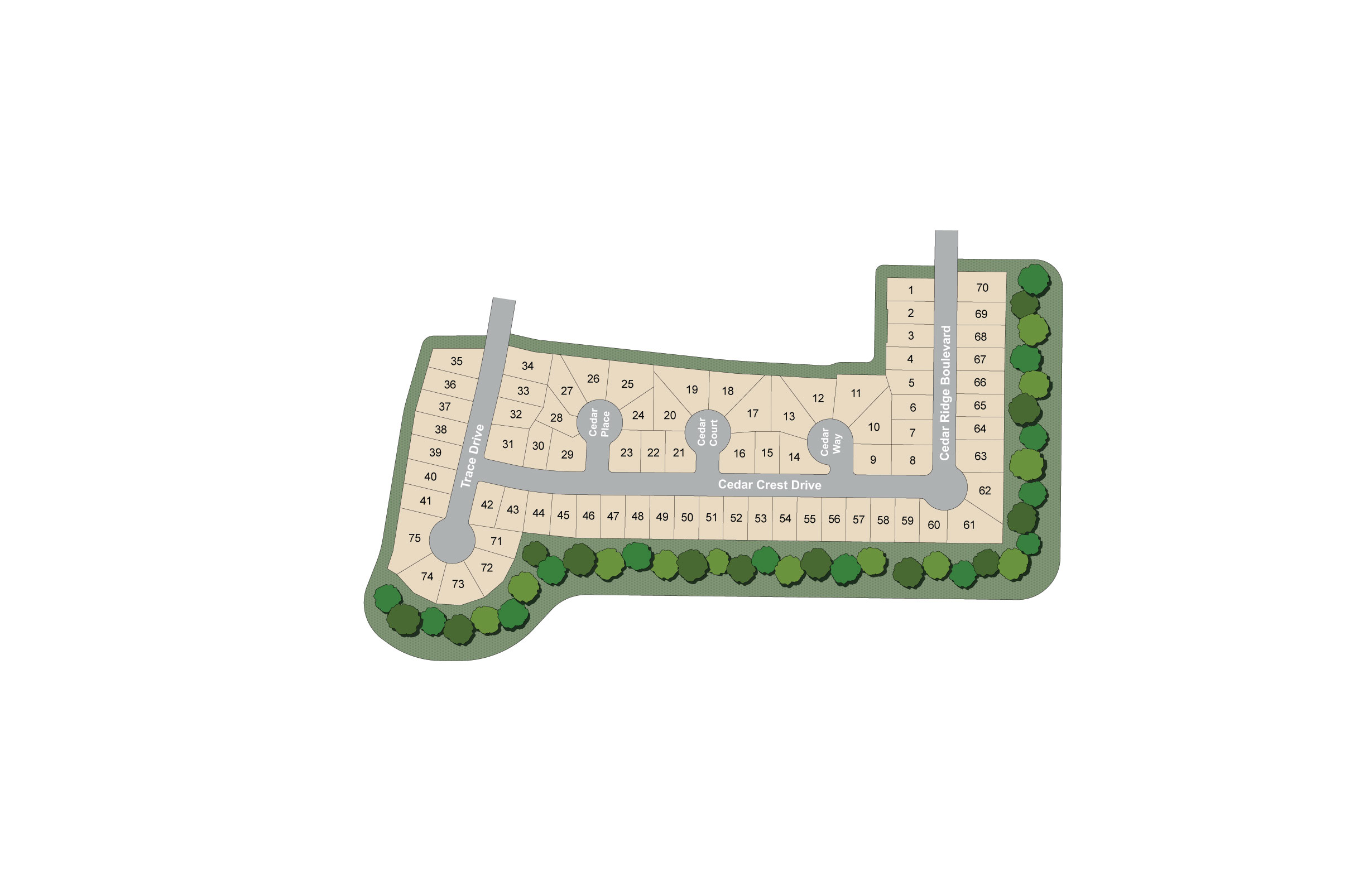Static Lot Map