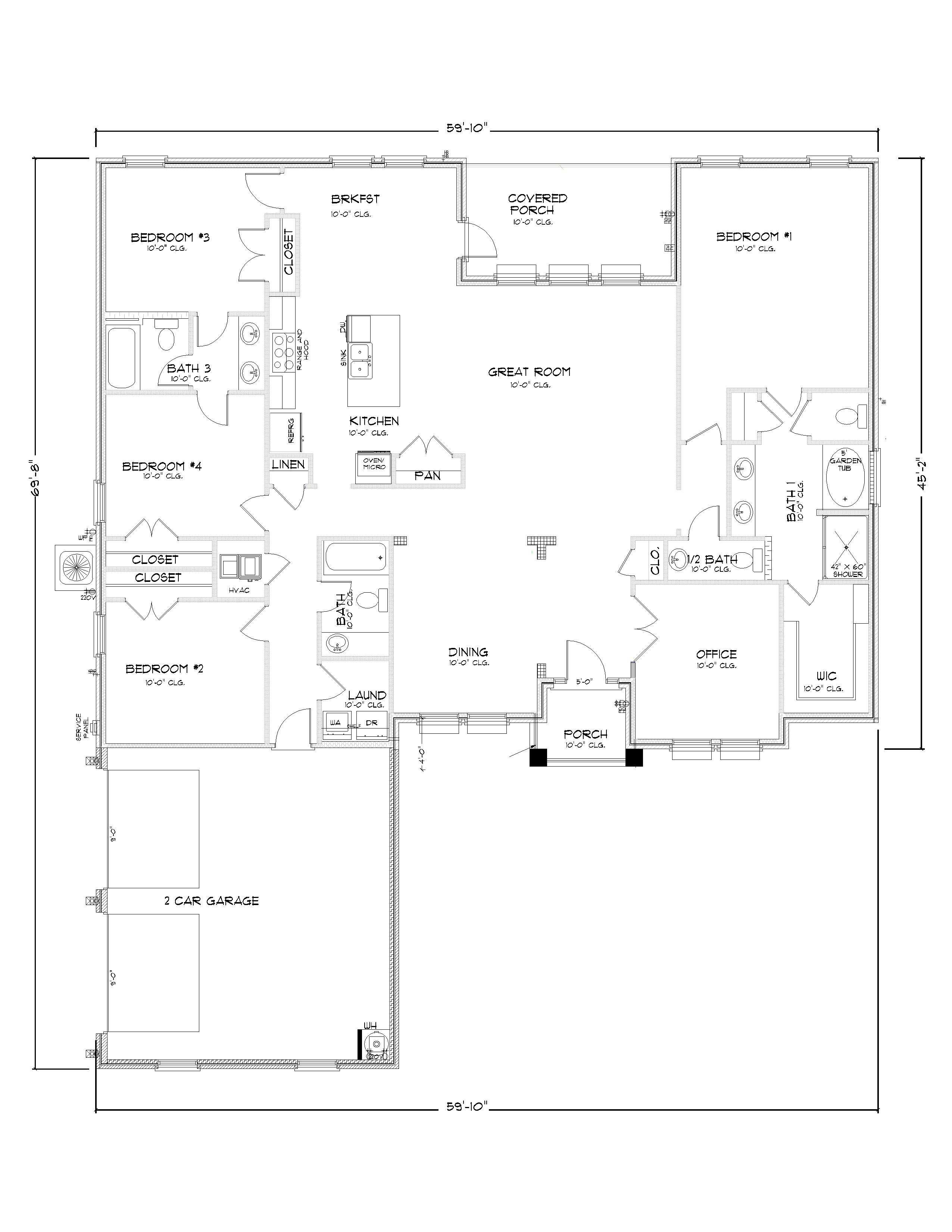 The Maude floor plan in the White Oak community