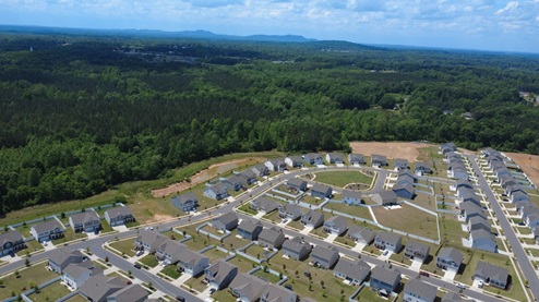 Nolen Farm community, bird eye view