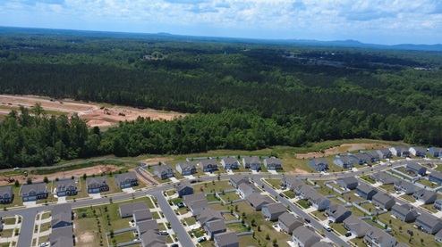 Nolen Farm community, bird eye view