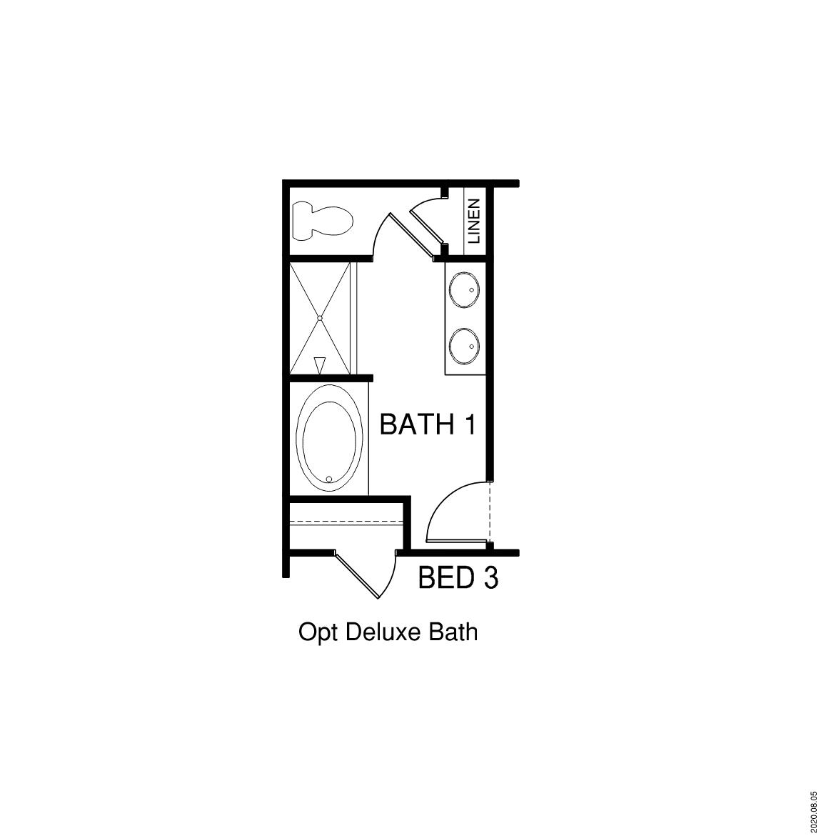 Booth options floor plan