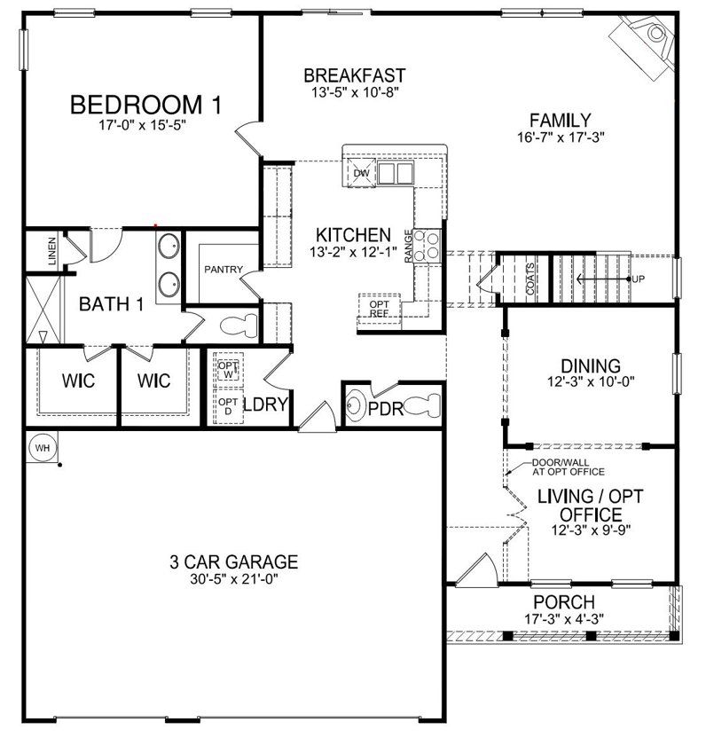 Hatteras first floor plan