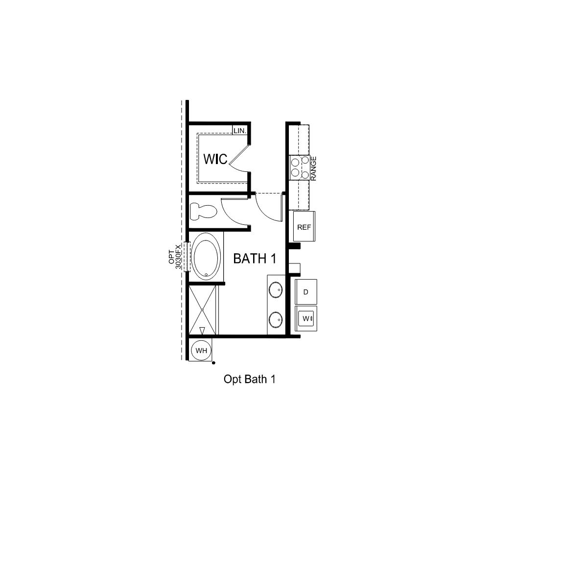 Aria options floor plan