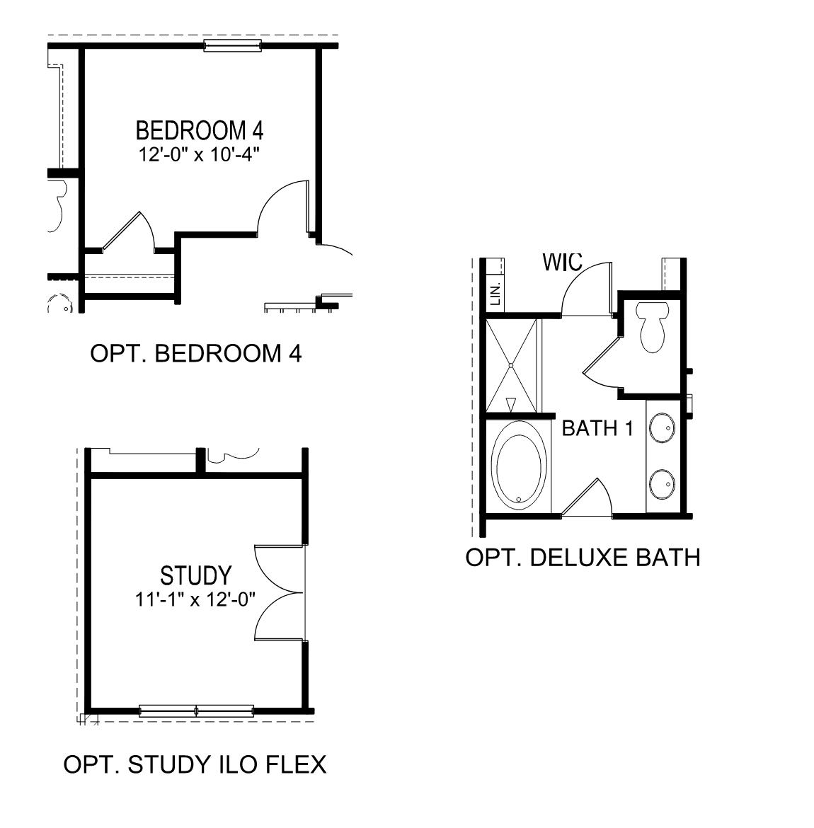 Penwell options floor plan