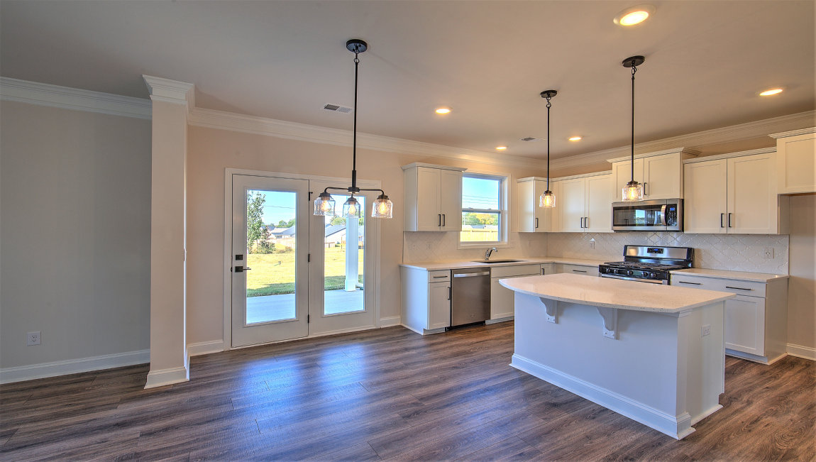 Breakfast area beside kitchen