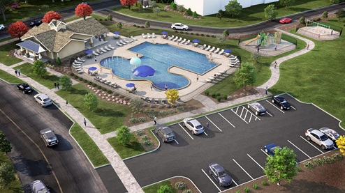 Sanctuary at Southgate Amenity Still Shot, new Community in Charlotte, North Carolina