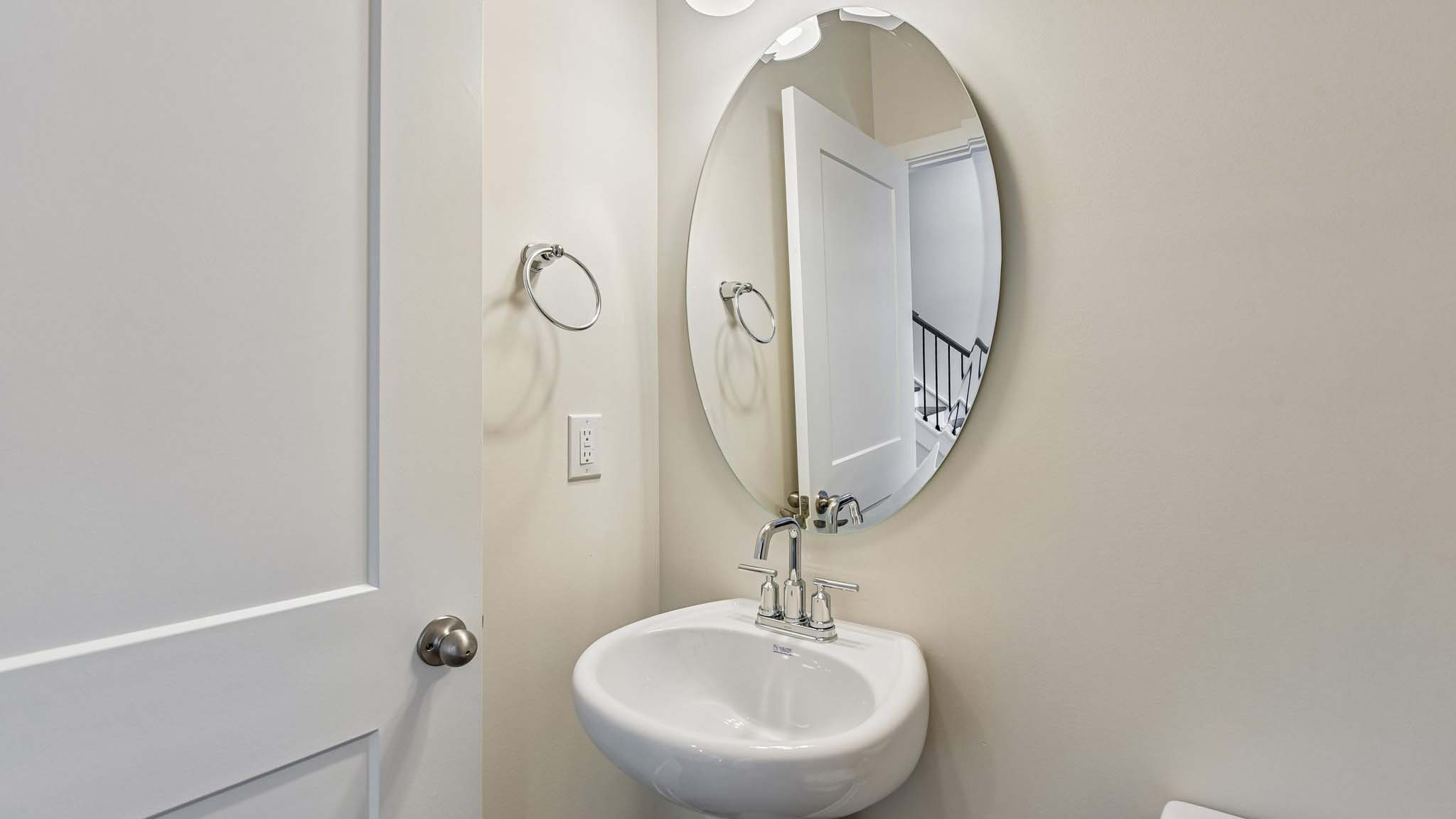 Powder bathroom