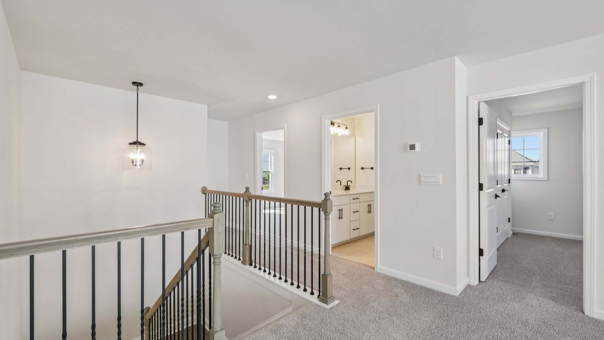 Upstairs landing area