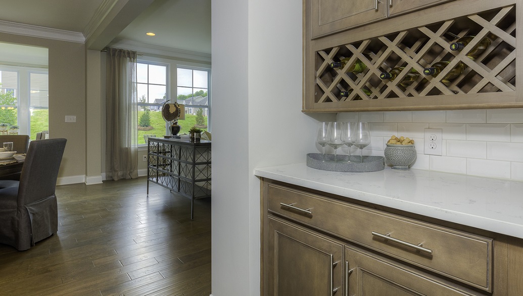 Breakfast area beside kitchen